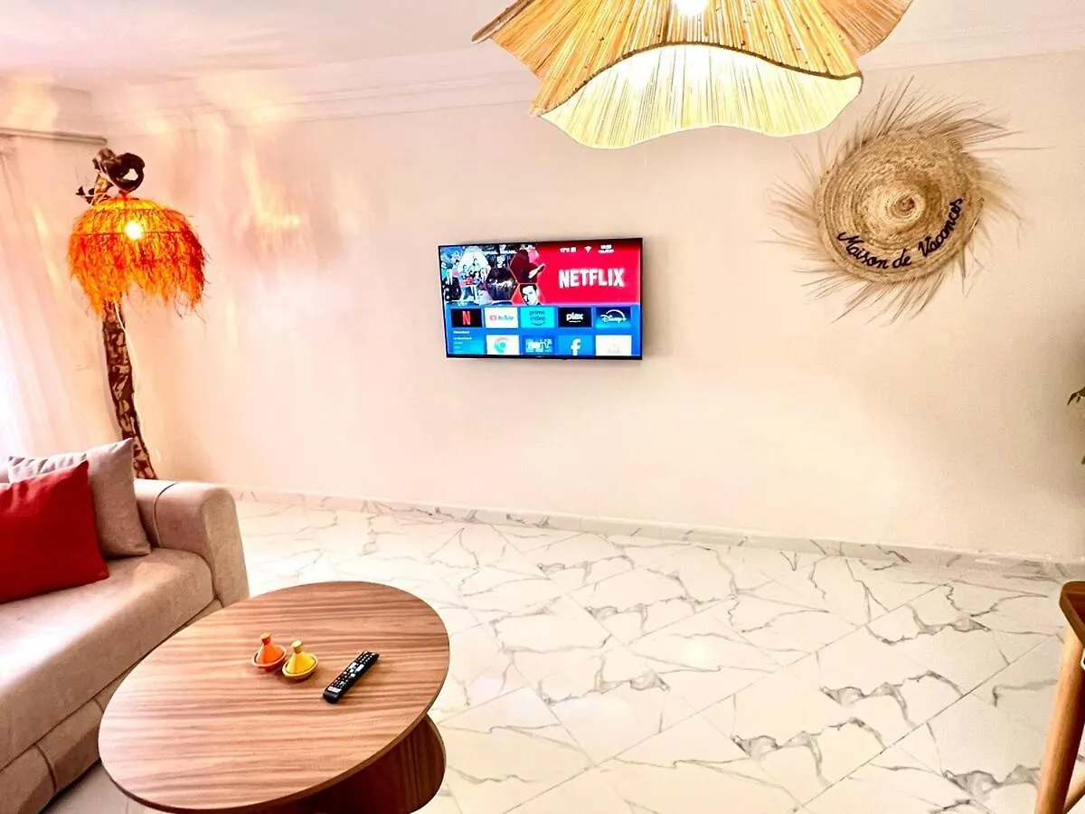 Apartament Cosy Downtown Chill Calm Charm Fast Wifi Marrakesz