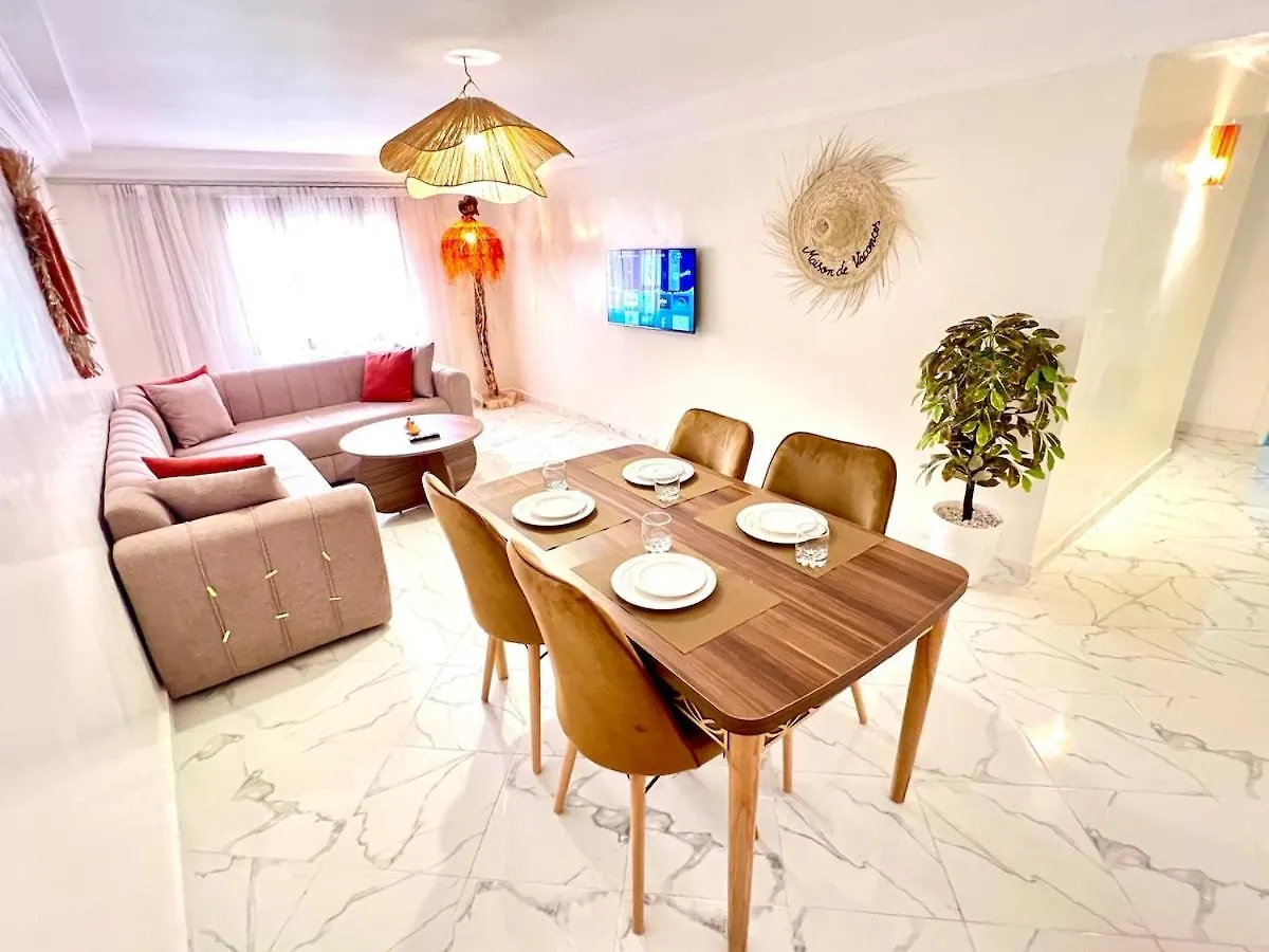 Apartament Cosy Downtown Chill Calm Charm Fast Wifi Marrakesz Maroko